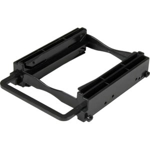 StarTech Dual 2.5" SSD/HDD Mounting Bracket for 3.5" Drive Bay - Tool-Less Installation - 2-Drive Adapter Bracket for Desk