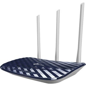 TP-Link Archer C20 Wi-Fi 5 IEEE 802.11ac Ethernet Wireless Router - Dual Band - 2.40 GHz ISM Band - 5 GHz UNII Band - 3 x 