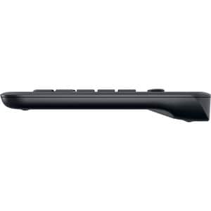 Logitech K400 Plus Tastatur - Kabellos Konnektivität - USB Schnittstelle - TouchPad - QWERTZ Layout - Schwarz - Funk - Stu