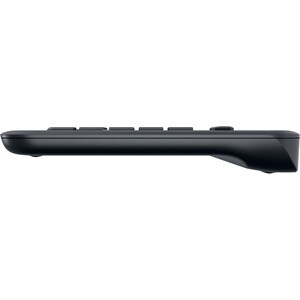 Logitech K400 Plus Keyboard - Wireless Connectivity - USB Interface - TouchPad - Dutch - QWERTY Layout - Black - RF - Mute