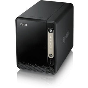 ZYXEL NAS326 2 x Total Bays NAS Storage System - Marvell ARMADA 380 Single-core (1 Core) 1.30 GHz - DDR3 SDRAM Desktop - S
