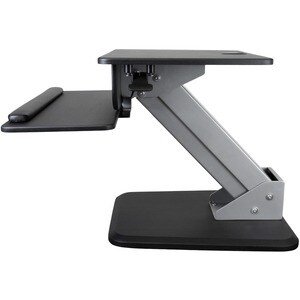 StarTech.com Height Adjustable Standing Desk Converter - Sit Stand Desk with One-finger Adjustment - Ergonomic Desk - Turn