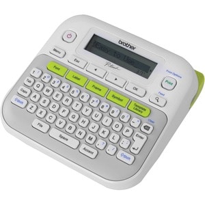 Brother P-touch PT-D210 Electronic Label Maker - Direct Thermal - 20 mm/s Mono - 180 dpi - Label, Tape3.50 mm, 6 mm, 9 mm,