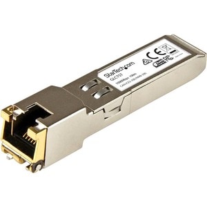 StarTech.com Gigabit RJ45 Kupfer SFP Transceiver Modul - Cisco GLC-T kompatibel - 1000Base-T - Mini-GBIC - 10er Pack - für