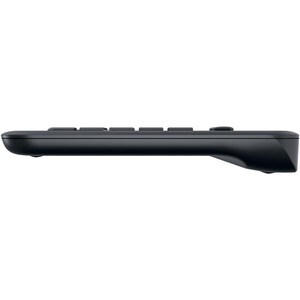 Logitech K400 Plus Keyboard - Wireless Connectivity - USB Interface - TouchPad - Hungarian - QWERTY Layout - Black - RF - 