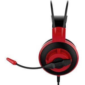 MSI DS501 Gaming Headset - Stereo - Mini-phone (3.5mm) - Wired - 32 Ohm - 20 Hz - 20 kHz - Over-the-head - Binaural - Circ