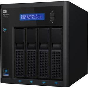 WD 32TB My Cloud PR4100 Pro Series Media Server with Transcoding, NAS - Network Attached Storage - Intel Pentium N3710 Qua