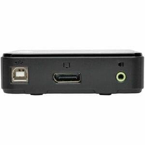 Tripp Lite by Eaton 2-Port DisplayPort KVM Switch 4K 60 Hz with Audio Cables and USB Peripheral Sharing - 2 Computer(s) - 
