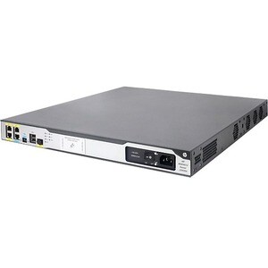 HPE MSR3012 AC Router - 3 Ports - Management Port - 5 - Gigabit Ethernet - 1U - Desktop, Rack-mountable - 1 Year