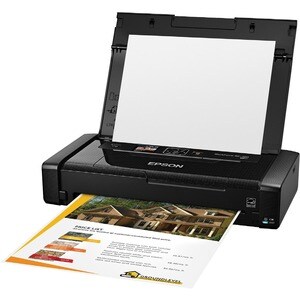 Impresora de tinta Pórtatil Epson WorkForce WF-10 - Color - 7 ppm Mono/ 4 ppm de impresión en color - 5760 x 1440 dpi - Au