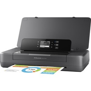 HP Officejet 200 - Tragbar Tintenstrahldrucker - Farbe - 20 ppm Monodruck/19 ppm Farbdruckgeschwindigkeit - 4800 x 1200 dp