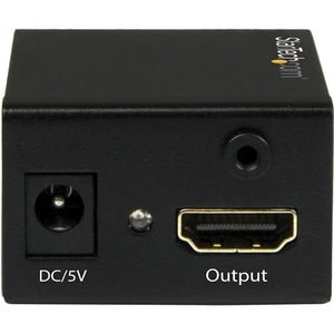 StarTech.com HDMI Signal Booster - HDMI Video Signal Amplifier - 35m (115 ft.) - 1080p - 1920 x 1080 - 35.05 m Maximum Ope