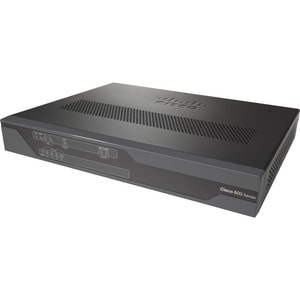 Cisco 880 C881 Router - Recondicionado - 5 Portas - Porta de gestão - Fast Ethernet - Secretária