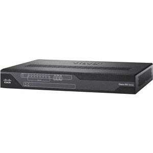 Cisco 890 891F Router - Recondicionado - 11 Portas - Porta de gestão - 1 - Gigabit Ethernet - Secretária