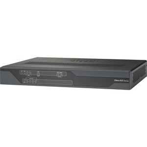 Cisco 887VAW Wi-Fi 4 IEEE 802.11n ADSL2+, Ethernet Modem/router sem fios - Recondicionado - 2.40 GHz Banda ISM - 6.75 MB/s