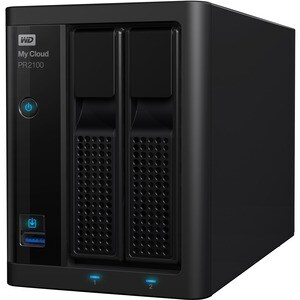 WD My Cloud PR2100 2 x Gesamtzahl Einschübe NAS-Speichersystem - 4 TB HDD - Intel Pentium N3710 Quad-Core 1,60 GHz - 4 GB 
