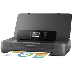 HP Officejet 200 Portable Inkjet Printer - Color - 20 ppm Mono / 19 ppm Color - 4800 x 1200 dpi Print - Manual Duplex Prin