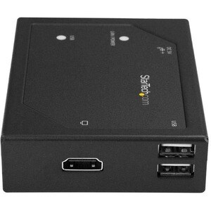 StarTech.com HDMI Over IP Extender with 2-port USB Hub - Video-Over-LAN Extender - 1080p - Broadcast video from your compu