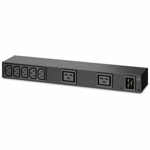 Rack PDU, Basic, 0U/1U, 100-240V/20A, 220-240V/16A, (7) C13, (2) C19