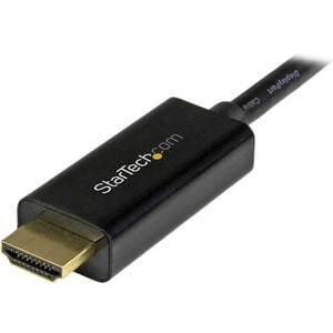 StarTech.com 15ft (5m) Mini DisplayPort to HDMI Cable, 4K 30Hz Video, Mini DP to HDMI Adapter/Converter Cable, mDP to HDMI