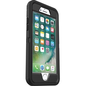 OtterBox Defender Rugged Carrying Case (Holster) Apple iPhone 8, iPhone 7, iPhone SE 2, iPhone SE 3 Smartphone - Black - D