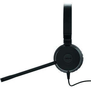 Jabra EVOLVE 30 II Wired Over-the-head Stereo Headset - Black - Binaural - Supra-aural - Noise Canceling - Mini-phone (3.5mm)