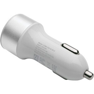 Tripp Lite by Eaton Dual-Port USB Car Charger for Tablets and Cell Phones with Qualcomm Quick Charge 3.0 Technology - 12 V