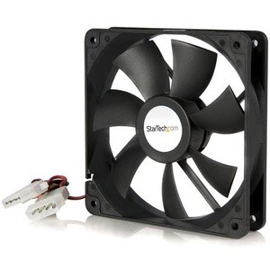 StarTech.com FANBOX12. Typ: Ventilator, Lüfterdurchmesser: 12 cm, Rotationsgeschwindigkeit (max.): 2000 RPM, Lagertyp: Kug