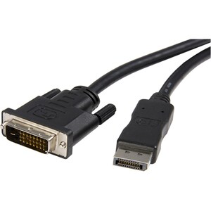 StarTech.com DP2DVIMM10. Kabellänge: 3 m, Anschluss 1: DisplayPort, Anschluss 2: DVI-D. Gewicht: 246 g, Tiefe: 3000 mm. Qu