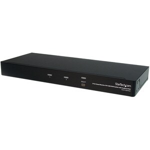 StarTech.com SV231QDVIUA KVM-Switchbox - TAA-konform - 2 Computer - WQXGA - 2560 x 1600 - 5 x USB - 12 x DVI - Desktop