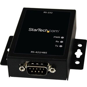 StarTech.com IC232485S. Breite: 59 mm, Tiefe: 117 mm, Höhe: 22 mm. Eingangsspannung: 110 - 240 V, Strom: 0.3 A. Gehäusemat