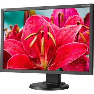 NEC Display MultiSync E245WMi 61 cm (24 Zoll) WUXGA LED LCD-Monitor - 16:10 Format - Schwarz - 609,60 mm Class - 1920 x 12