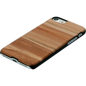 Man&Wood iPhone 7 Slim Cappuccino - For Apple iPhone 7 Smartphone - Cappuccino, Black - Smooth - Scratch Resistant - Wood,