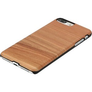 Man&Wood iPhone 7 Plus Slim Cappuccino - For Apple iPhone 7 Plus Smartphone - Cappuccino, Black - Smooth, Satin - Scratch 