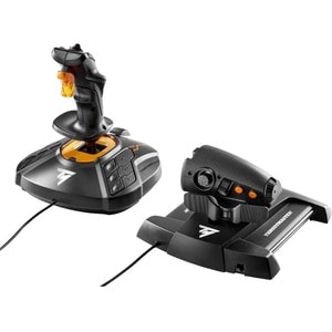 Thrustmaster T16000M FCS HOTAS - Cable - PC - Orange