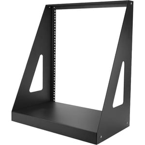 StarTech.com 2-Post 12U Heavy-Duty Desktop Server Rack, Small Open Frame 19in Network Rack for Home/Office IT Equipment, T