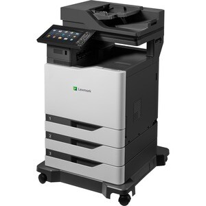 Lexmark CX825dte Laser Multifunction Printer - Color - TAA Compliant - Copier/Fax/Printer/Scanner - 55 ppm Mono/55 ppm Col