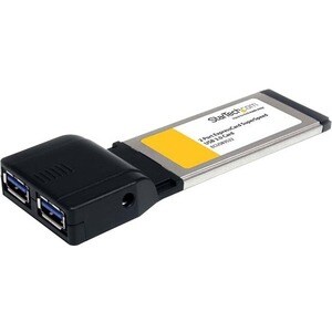 StarTech.com USB Adapter - ExpressCard/34 - Plug-in-Modul - Blau - TAA-konform - 2 Total USB Port(s) - 2 USB 3.0 Port(s) - PC