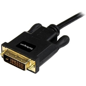 StarTech.com 3ft Mini DisplayPort to DVI Cable, Mini DP to DVI-D Adapter/Converter Cable, 1080p Video, mDP 1.2 to DVI Moni