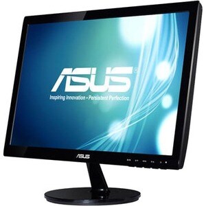Asus VS197DE WXGA LCD Monitor - 16:9 - Black - 47 cm (18.5") Viewable - LED Backlight - 1366 x 768 - 16.7 Million Colours 