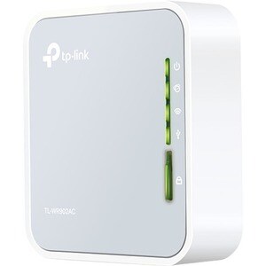 TP-Link TL-WR902AC Wi-Fi 5 IEEE 802.11ac Ethernet Wireless Router - Dual Band - 2.40 GHz ISM Band - 5 GHz UNII Band - 2 x 