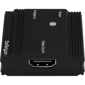 StarTech.com HDMI Signal Booster - HDMI Repeater Extender - 4K 60Hz - 3840 × 2160 - 35 m Maximum Operating Distance - 1 x 