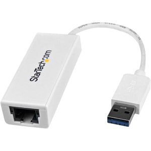 StarTech.com USB to Ethernet Adapter, USB 3.0 to 10/100/1000 Gigabit Ethernet LAN Adapter, USB to RJ45 Adapter, TAA Compli