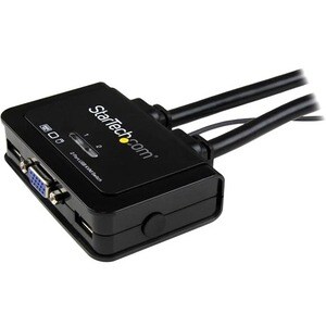 StarTech.com KVM-Switchbox - 2 Computer - 1 Lokaler Benutzer(n) - 2048 x 1536 - 2 x USB - 1 x VGA