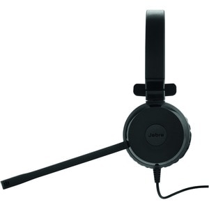 Jabra EVOLVE 30 Wired Over-the-head Mono Headset - Black - Monaural - Mini-phone (3.5mm)