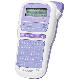 Brother P-touch PT-H200 Electronic Label Maker - Thermal Transfer - 20 mm/s Mono - 6 Fonts - 180 dpi - Label5 mm, 6 mm, 9 