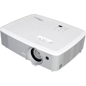 Optoma W400+ 3D DLP-Projektor - 16:10 - 1280 x 800 Piel - 22,000:1 Kontrastverhältnis - 4000 lm Helligkeit - Decke, Vorder