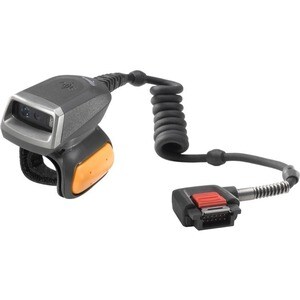 Zebra RS5000 Rugged Industrial, Manufacturing, Retail, Transportation, Warehouse Wearable Barcode Scanner - Cable Connecti