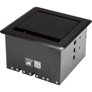 StarTech.com Kabelmanagement Box für Konferenztische - Konferenzraum AV - Konferenztisch Konnektivitätsbox - Kabelkasten -