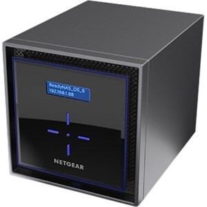 Netgear ReadyNAS RN424D4 4 x Total Bays SAN/NAS Storage System - 16 TB HDD - 4 x 4TB - Intel Atom C3338 Dual-core (2 Core)